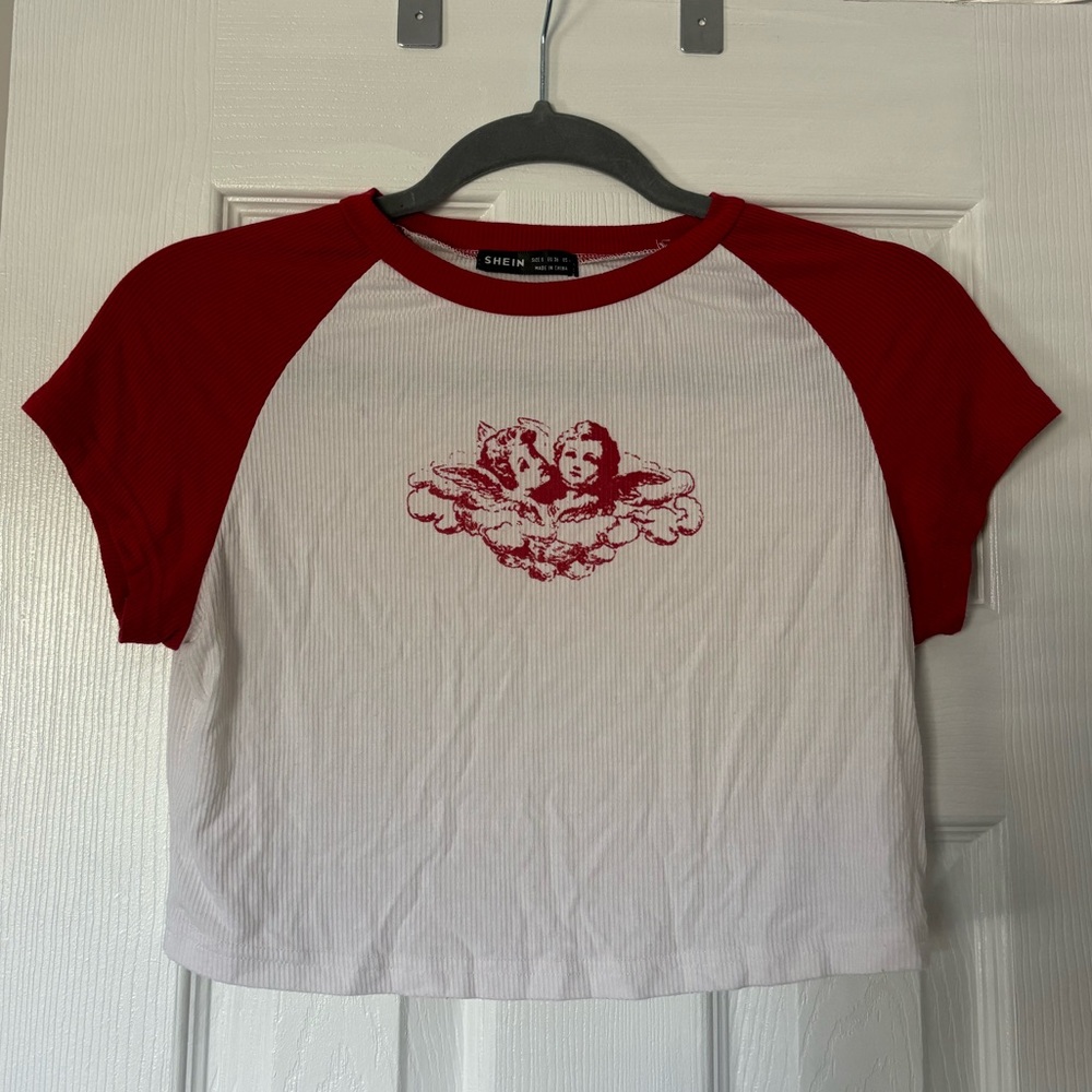SHEIN Angel Baby Tee